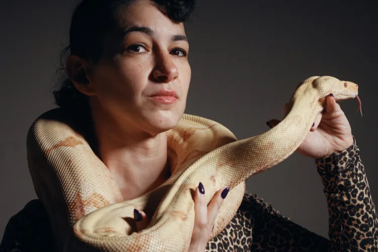 Even snakes have to audition for the opera at the Met. Princess the boa constrictor got the part